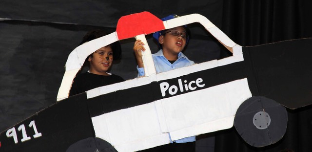 Police Car with Tommy & Policeman