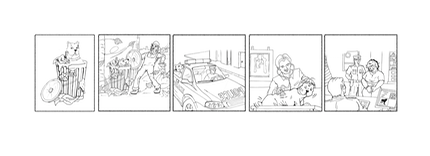 Web Coloring Book Banner